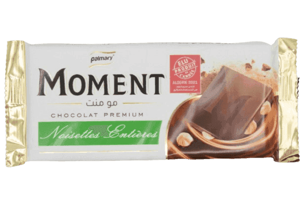 MOMENT Tablette Chocolat Au Lait Noisette 100 g promo