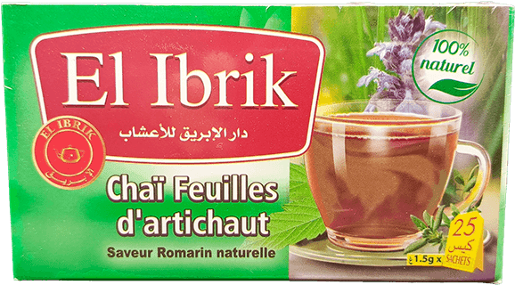 DAR EL IBRIK chai feuille d'artichaut 25 infusions