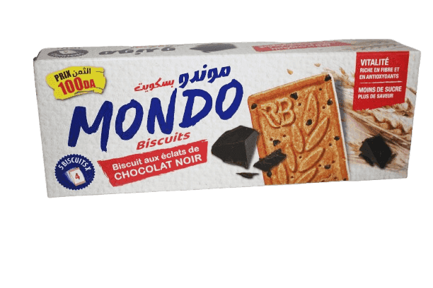 MONDO biscuit choco noir 160g