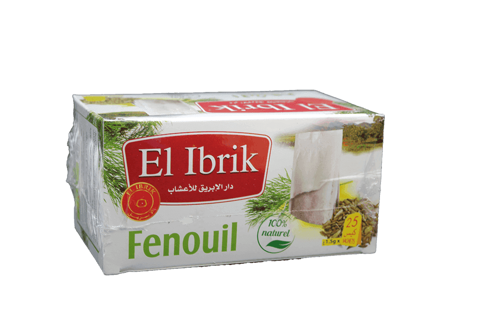 DAR EL IBRIK Infusion Fenouil 25 Sachets