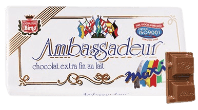 AMBASSADEUR Chocolat Tablette Au Lait 100g