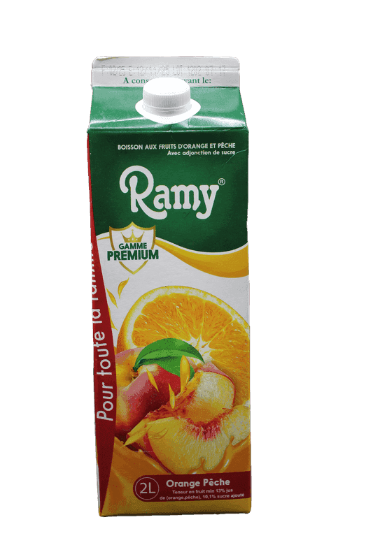 RAMY boisson orange tetra pêche 2L