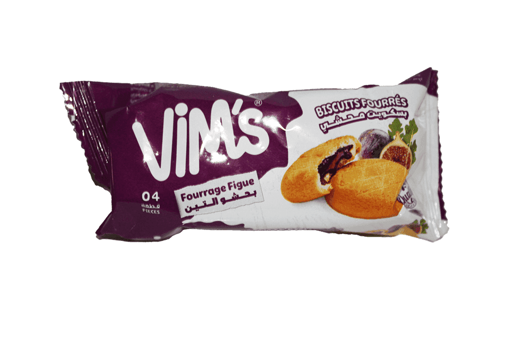 VIM'S biscuits Fourré figue 50g
