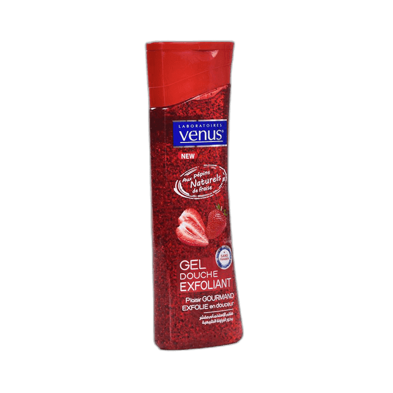 VENUS gel douche exfoliant fraise 250ml