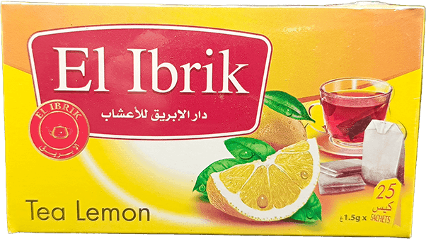 DAR EL IBRIK thé citron 25 infusions