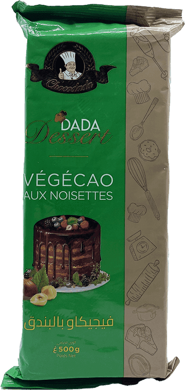 CHOCODADA tablette végécao noisette 500g
