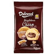DULCESOL madeleine fourrée cacao 6 pcs 200 g