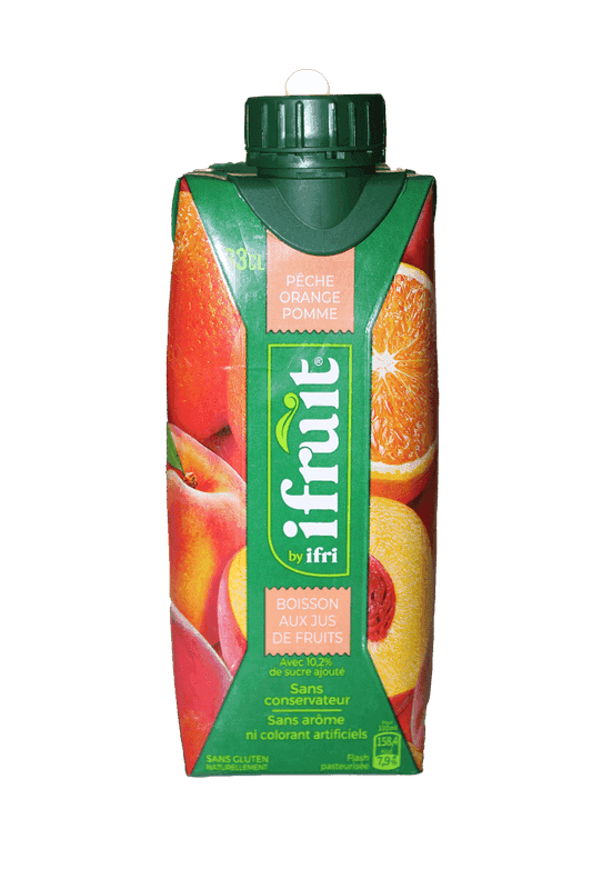 IFRUIT jus de pêche orange pomme 33cl