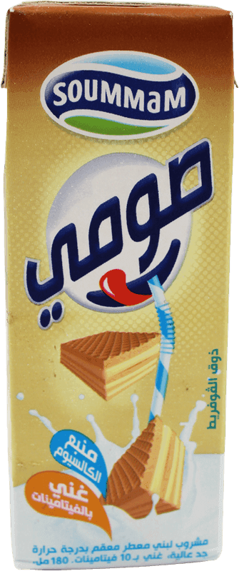 SOUMMAM soumy boisson au lait gaufrette 180ml