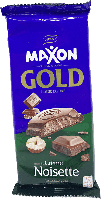 MAXON Gold Tablette chocolat Noisette 95g