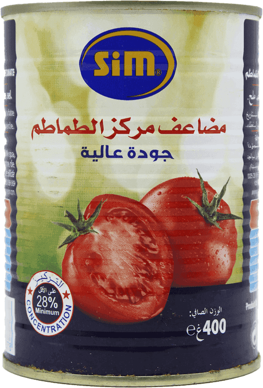 SIM tomate double concentrée 400g