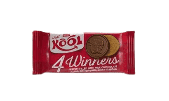 KOOL Biscuit 4 Winners 24 Pieces