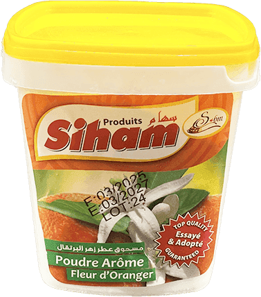 SIHEM Poudre Arome Fleur D'oranger 150g