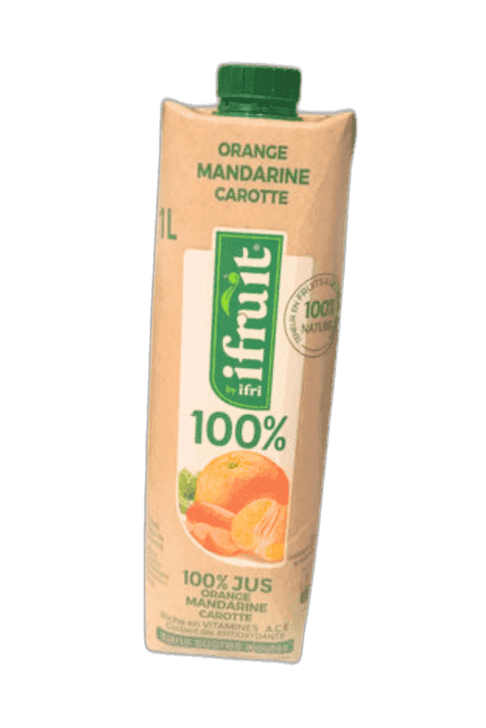 IFRUIT 100% jus orange mandarine carotte 1L