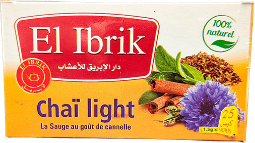 DAR EL IBRIK chai light cannelle 25 sachets