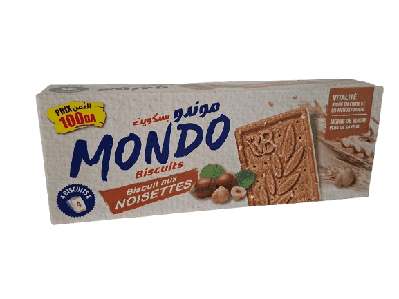 MONDO biscuit noisette 160g