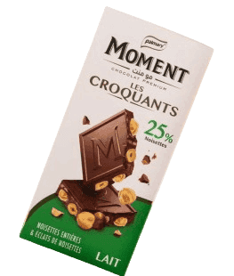 MOMENT Tablette Chocolat Noisette 145 g