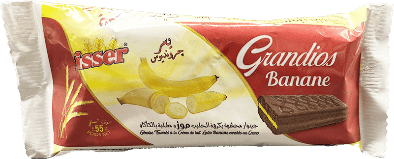 ISSER Grandios Cacao Banane 55g