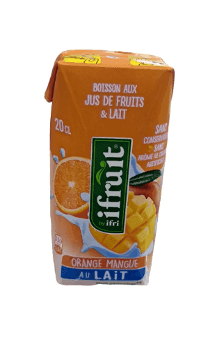 IFRUIT boisson au lait orange mangue 20cl