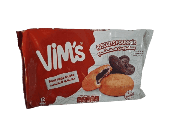VIM'S biscuits Fourré datte 160g