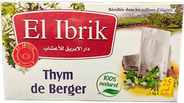 DAR EL IBRIK thym 25 infusions