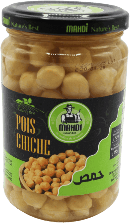MAHDI pois chiches bocal 314g
