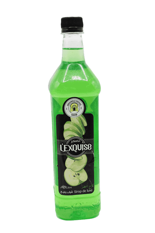 LEXQUISE sirop pomme verte 90cL