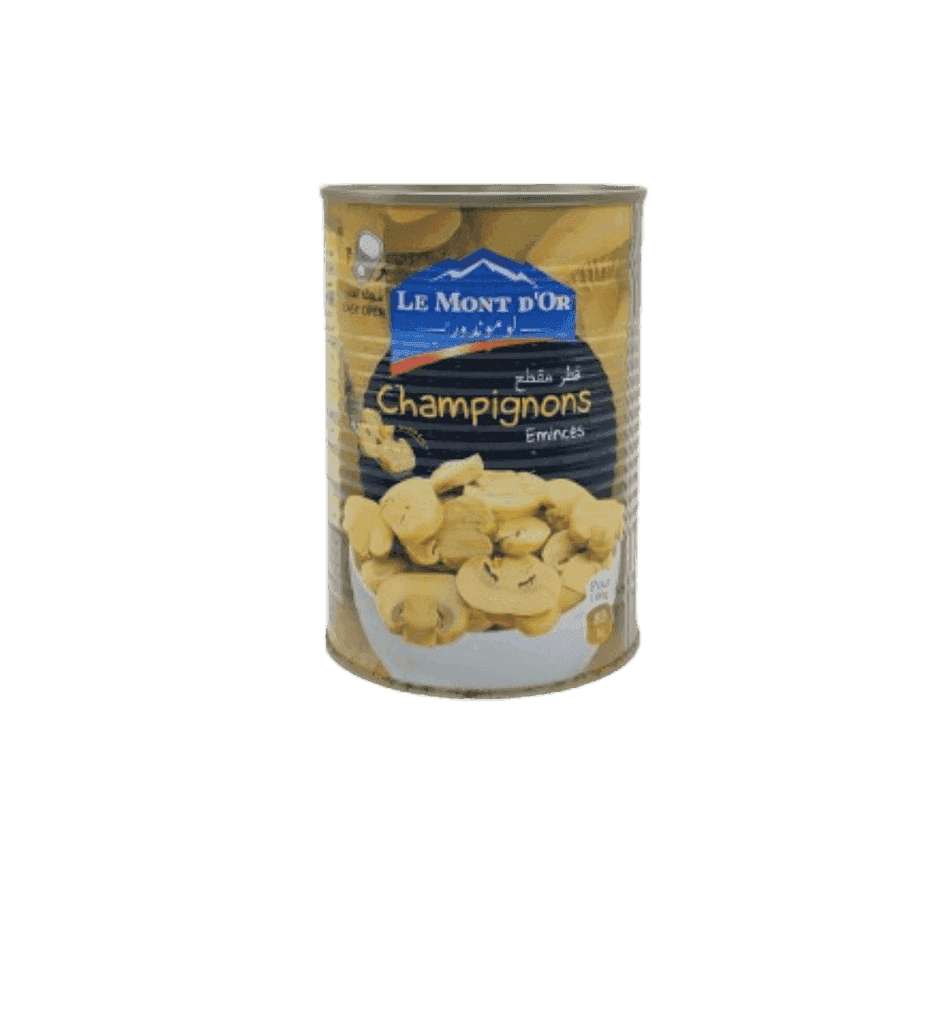LE MONT D'OR champignons émincés 400g
