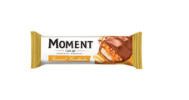 MOMENT Barre Caramel et Cacahuète 100 g