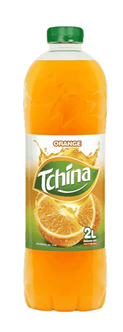 TCHINA boisson orange 2 L