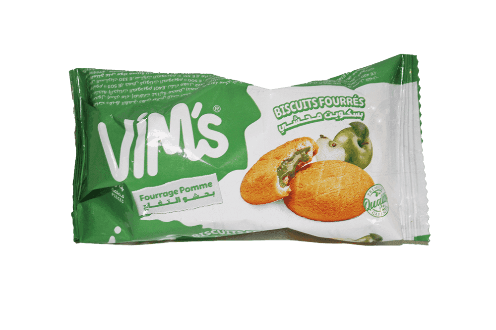 VIM'S biscuits Fourré aux pomme