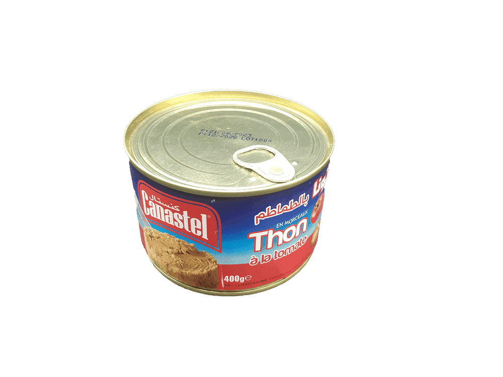 CANASTEL thon en morceaux à la tomate 400g