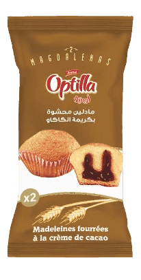 OPTILLA Madeleine Chocolat 75 g