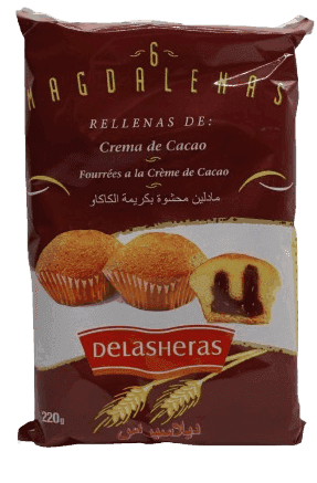 DELASHERAS madeleine chocolat 220g