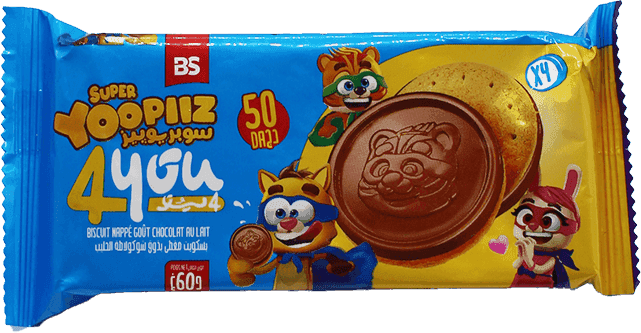 YOOPIIZ biscuit 4 you 60g