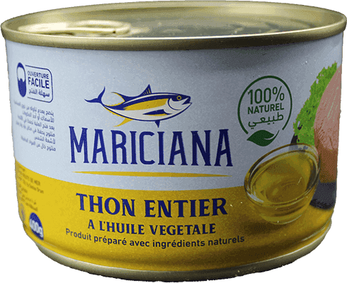 MARICIANA thon entier à l’huile 400g