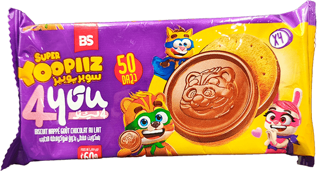 YOOPIIZ biscuit 4you 60g