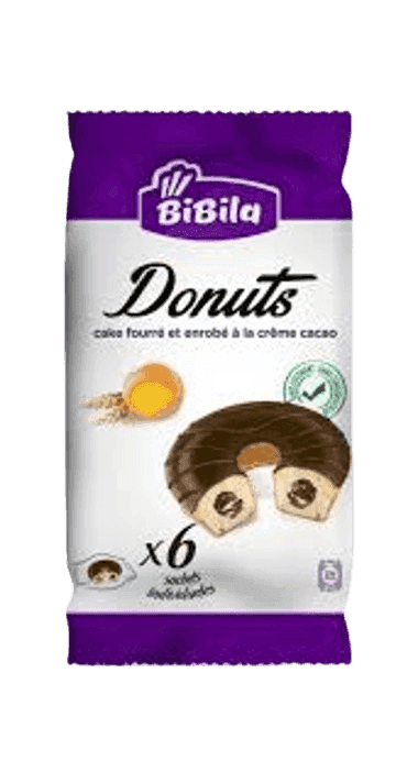 BIBILA Donuts fourré enrobé 7pcs