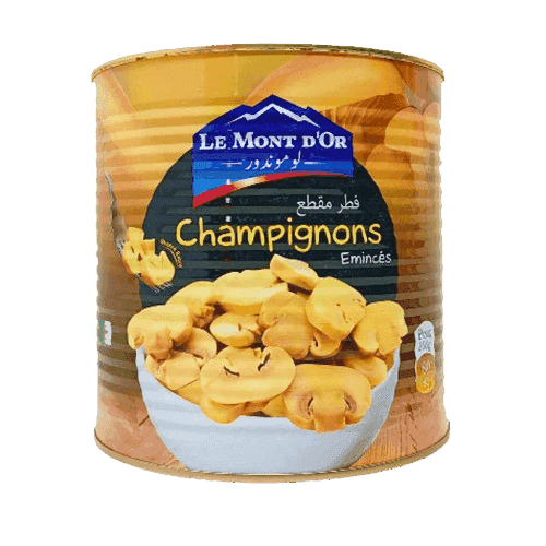 LE MONT D'OR champignons émincés 800g