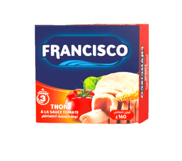 FRANCISCO Thon Tomate 160g