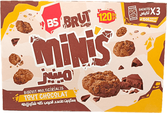 BRUT ETUI MINI S TT CHOCO 150G