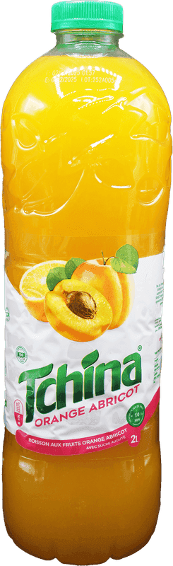 TCHINA boisson orange abricot 2 L